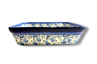 404 Bunzlau Rechthoekige schaal 3409X Rechthoekige schalen zonder oor